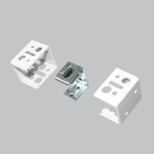 Support complet blanc pour vénitien PVC 25mm