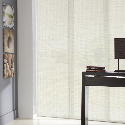 Panneau japonais tamisant effet lin 60cm