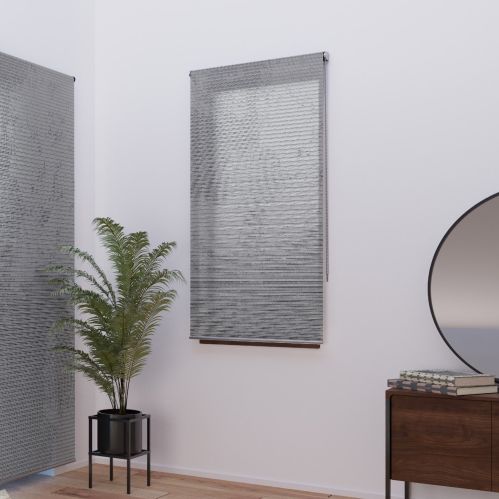 Store enrouleur tamisant gris chiné h250cm - gamme Must