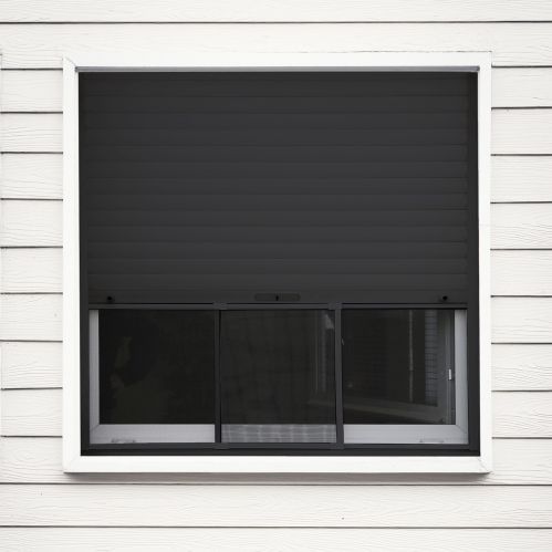 Moustiquaire alu extensible pour volet roulant sans percer L70-132cm x H50cm