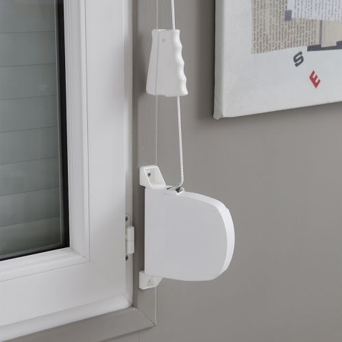 Enrouleur pivotant à cordon avec poignée pour volet roulant