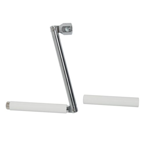 Manivelle acier sans tige hexagonale diamètre 10mm pour volet roulant