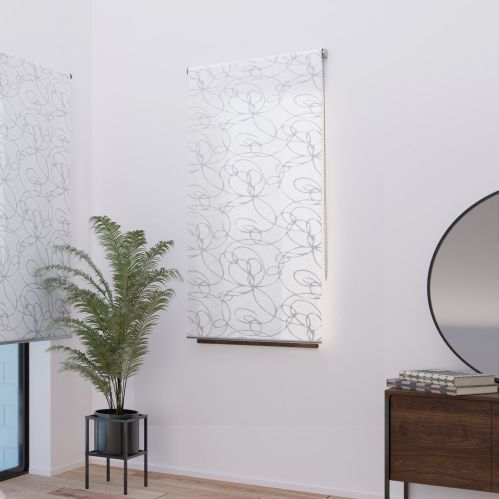 Store enrouleur tamisant motif zigzag - gamme Must