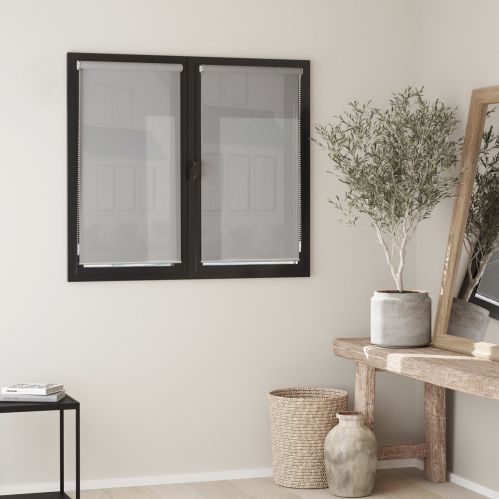 Store enrouleur voile mesh sans percer - gamme Must