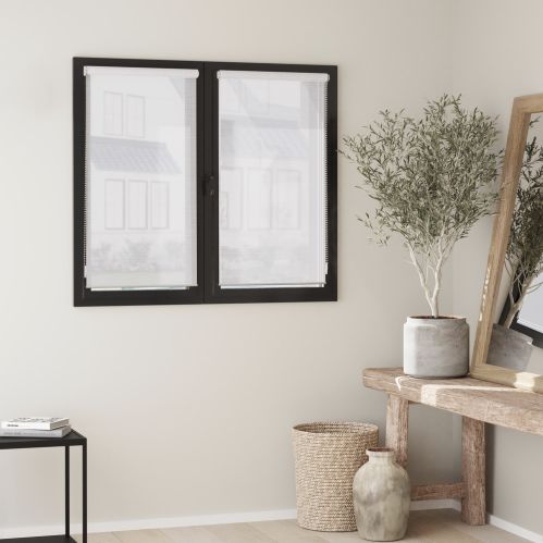 Store enrouleur voile rayé loft sans percer - gamme Must