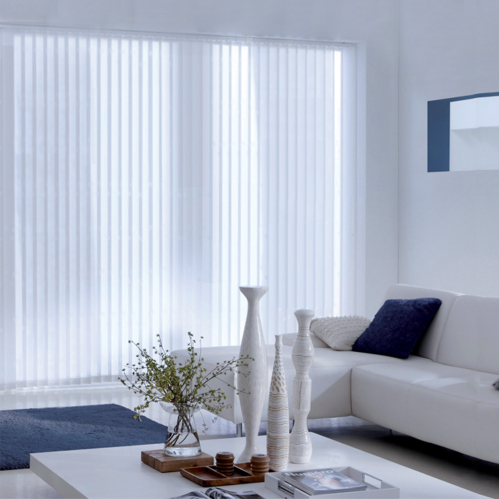 Lot de 5 lamelles verticales 89mm basiques pour store...