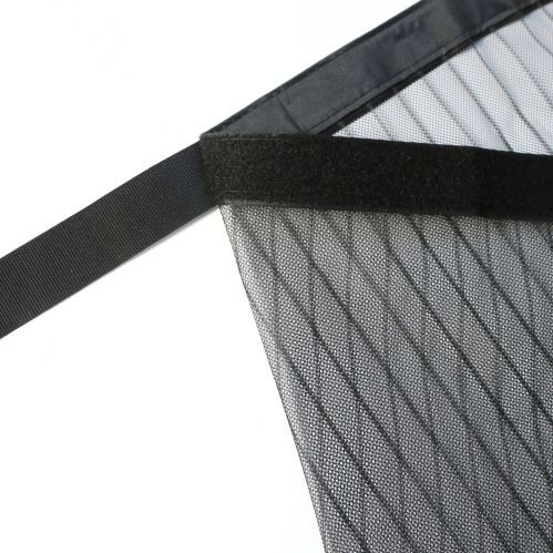 Moustiquaire rideau de porte pour baie vitrée sans percer