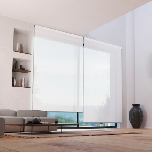 Store screen Blanc maille 5%