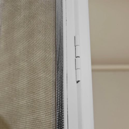 Moustiquaire porte battante aluminium pour porte - recoupable