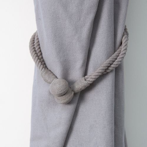 Embrasse lien double aimanté en corde - V.créations