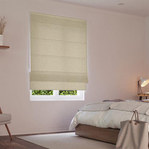 Store bateau sur mesure tamisant ecru