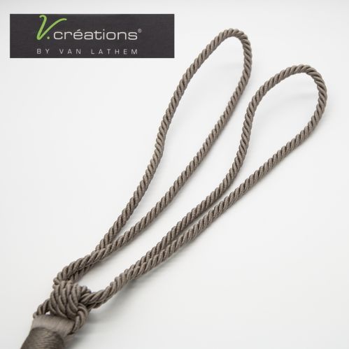 Embrasse à rideaux classique lien torsadé et pompon