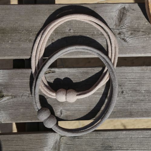 Embrasse aimanté 3 liens en corde - V.créations