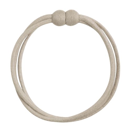 Embrasse aimanté 3 liens en corde - V.créations