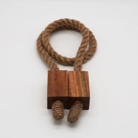 Embrasse à rideaux cubes aimantés - V.créations