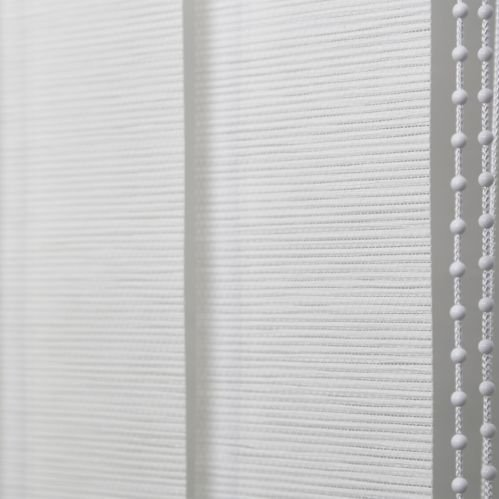 Lot de 5 lamelles verticales 89mm tamisantes paille sans chainette pour store californien