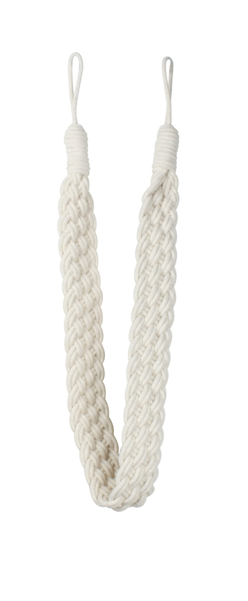 Embrasse à rideaux tressée