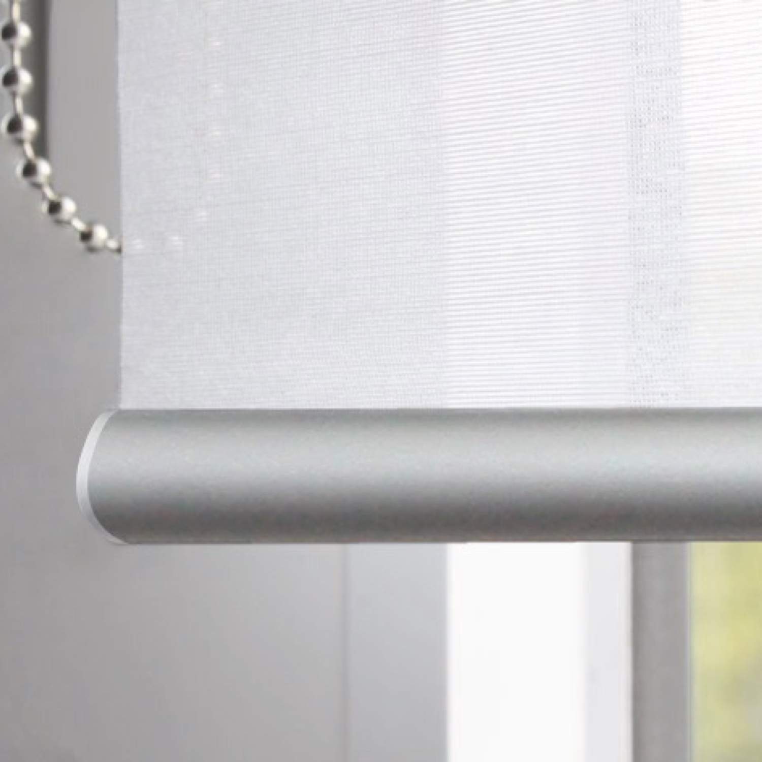 Barre de lestage ronde gris alu